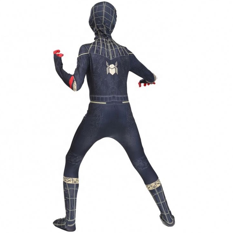 Factory Plus Velikost kombinéza Halloween cosplay sady Black Spider Man Film Costy
