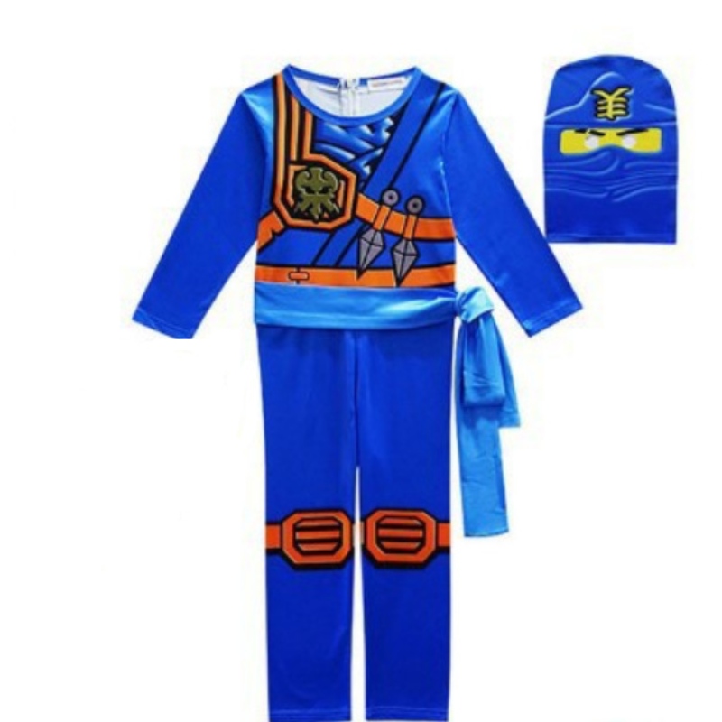 Horké prodej Halloween děti fantazijní večírková oblékáníninja go kostým pro dětininja cosplay kombinéza sada masky