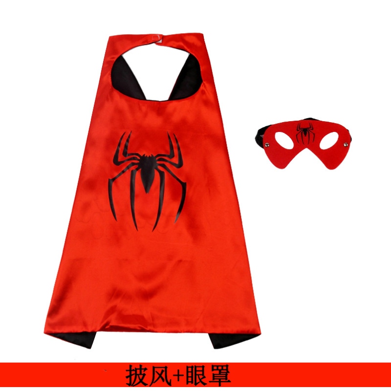 Velkoobchod Halloween Party Superhrdiny Capes kostým sada cosplay děti dospělý hrdina mys