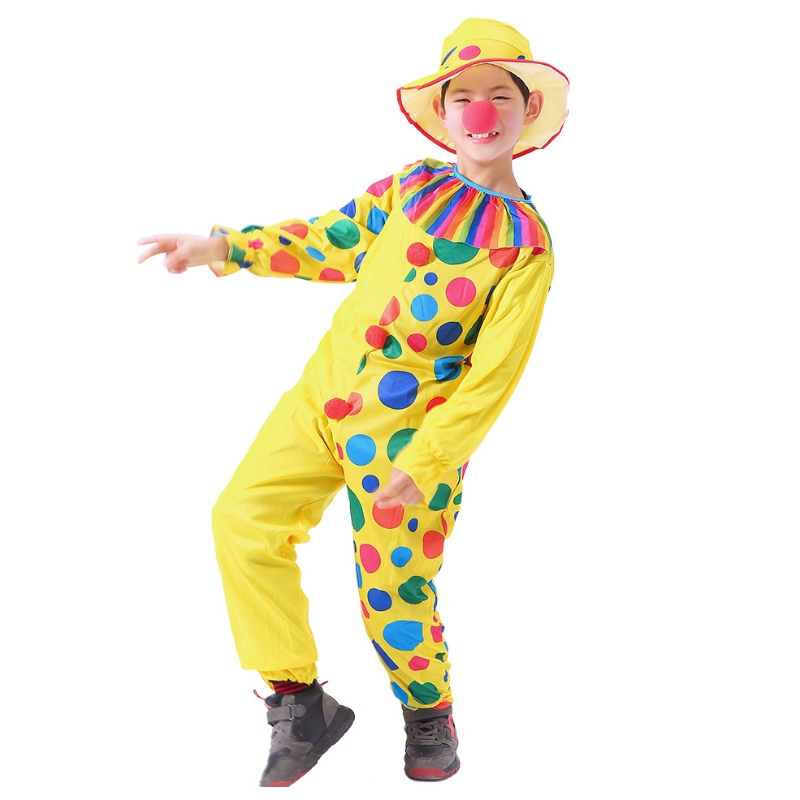 Halloweenský dětský kostým klaun kostým kostým cosplay kostým