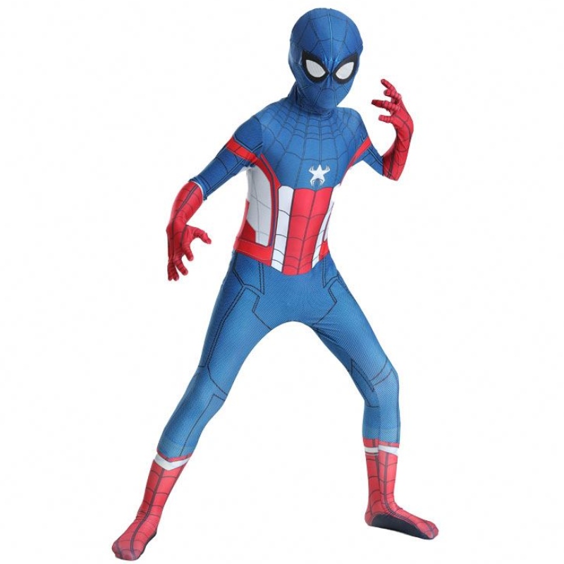 Nejžhavější Halloween Party Kids&adults TV&movie superhrdina cosplay továrna přímý zásobování Anime Amazing Spider-Man Costume s maskou
