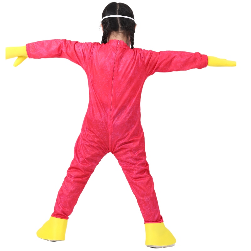 Dívky děti cosplay oblek modrá mák hřiště huggys wuggys kostým pro chlapce