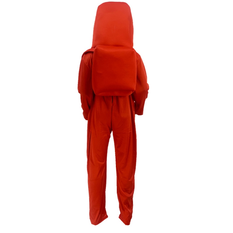 Děti astronaut kostýmy herní oblek Red Blue Jumpsuit Halloween batoh cosplay cosplay kostýmy pro chlapce děti