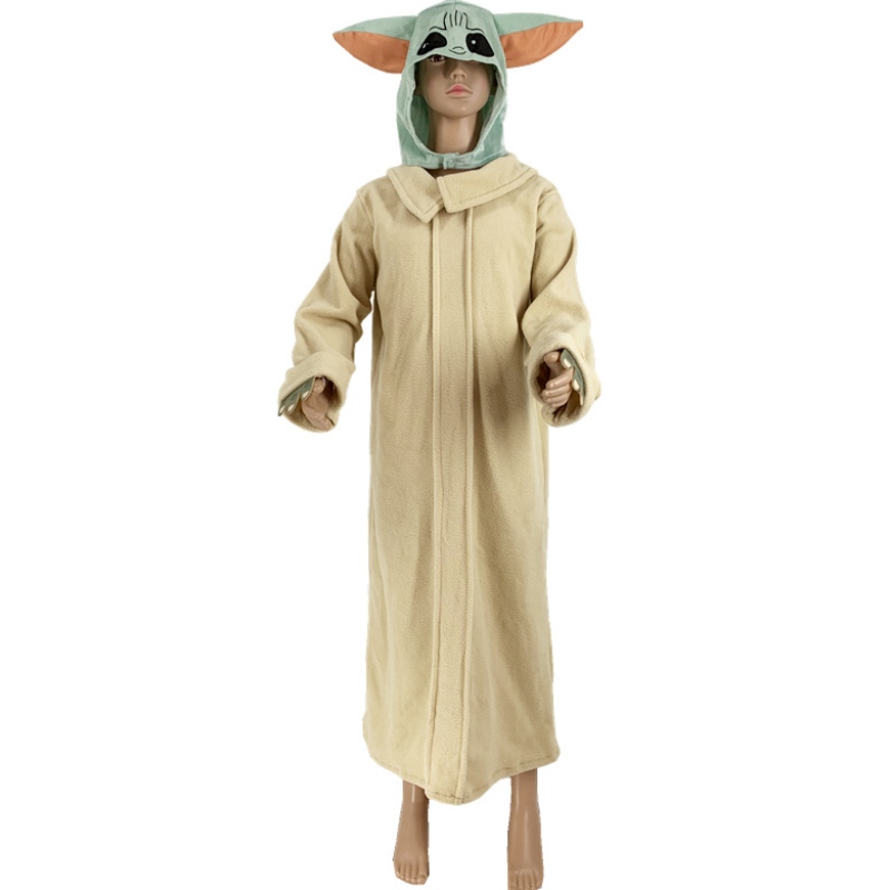 Mandalorian dětský kostým kostým Yoda pro Halloween