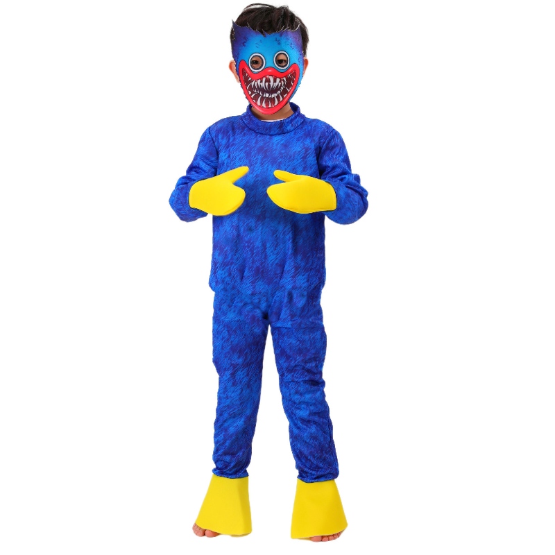 3 kusy herní postava mák Pry Playtime kombinéza Halloween Poppy Cosplay Mask Children's Anime Cosplay Costume