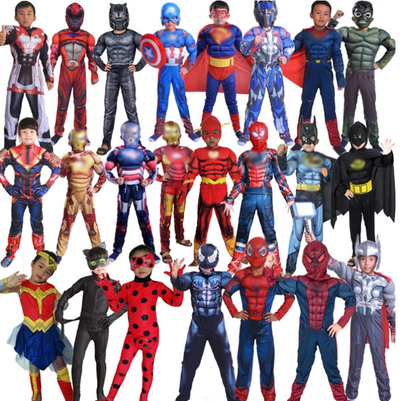 Multi druhy halloweenských kostýmních kostýmů Cosplay Cosplay Cosplay Cosplay