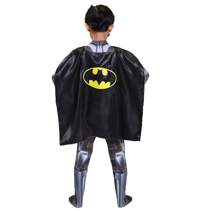 TV&movie superhrdina Akce Obrázek Halloween Party Jumpsuit Bat Performance Man Wear for Kids Male