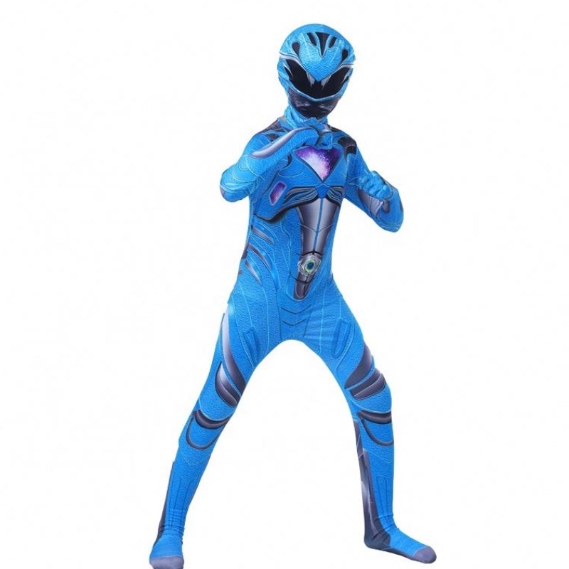 Vysoce kvalitní televize&movie pro dospělé kostýmy halloween party cosplay pět bestie power Ranger zentai oblek pro děti