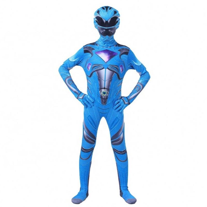Vysoce kvalitní televize&movie pro dospělé kostýmy halloween party cosplay pět bestie power Ranger zentai oblek pro děti