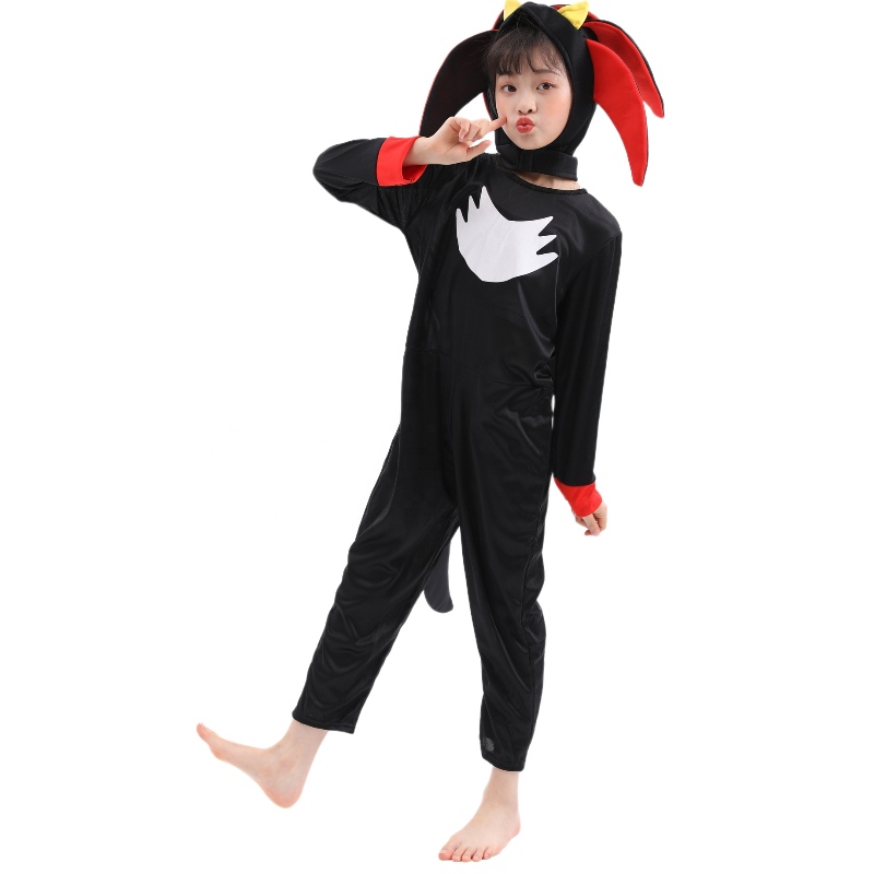 Hot Sale Vysoce kvalitní zvuk Sonic The Hedgehog Jumpsuits Halloween cosplay kostým pro chlapce a dívky