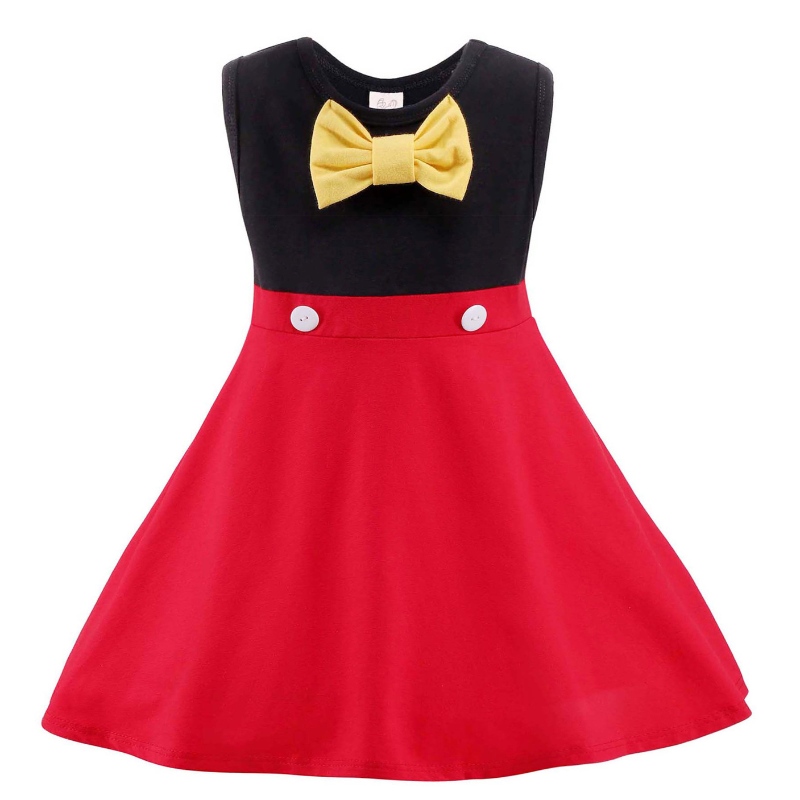 Sběratelské šaty s kolekcí princezny pro dívky Elsa&anna Party Wear Summer Soft Cotton Clothing Summer A Line Frocks Kids Outfits