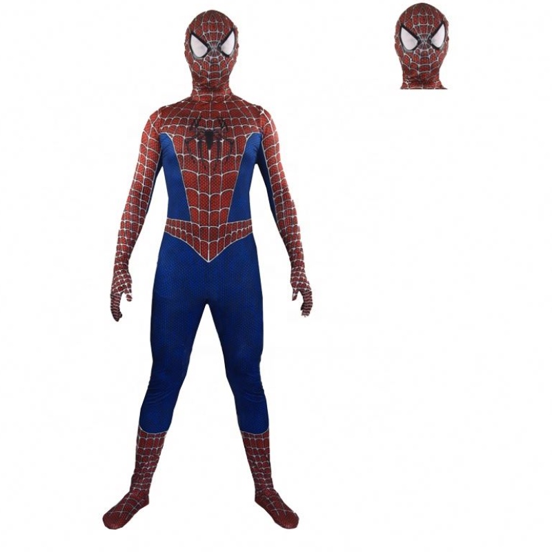 Vysoce kvalitní svalová televize&movie roleplay superhrdinové kombinézy úžasné kostým Spiderman pro dospělé