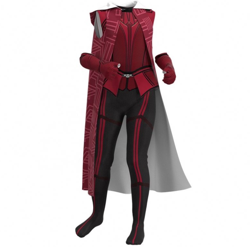 Hot TV&movie kostýmy dospělí halloween kostýmy cosplay wanda vision wanda šarlatové čarodějnice kostýmy