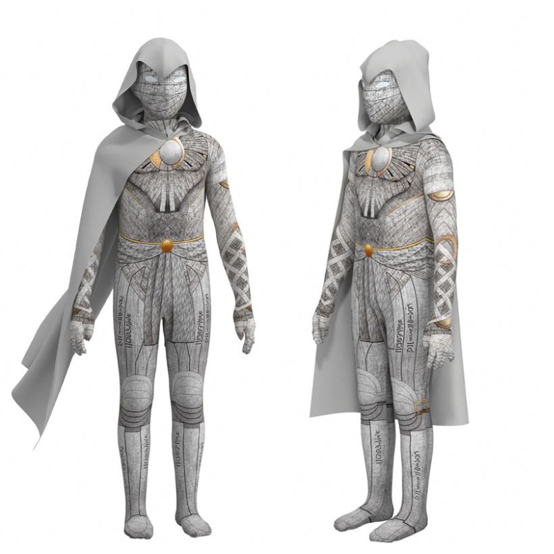 Horký prodej digitálního tisku Halloween oblečení TV&movie kostýmy Moon Knight cosplay kostýmy pro muže