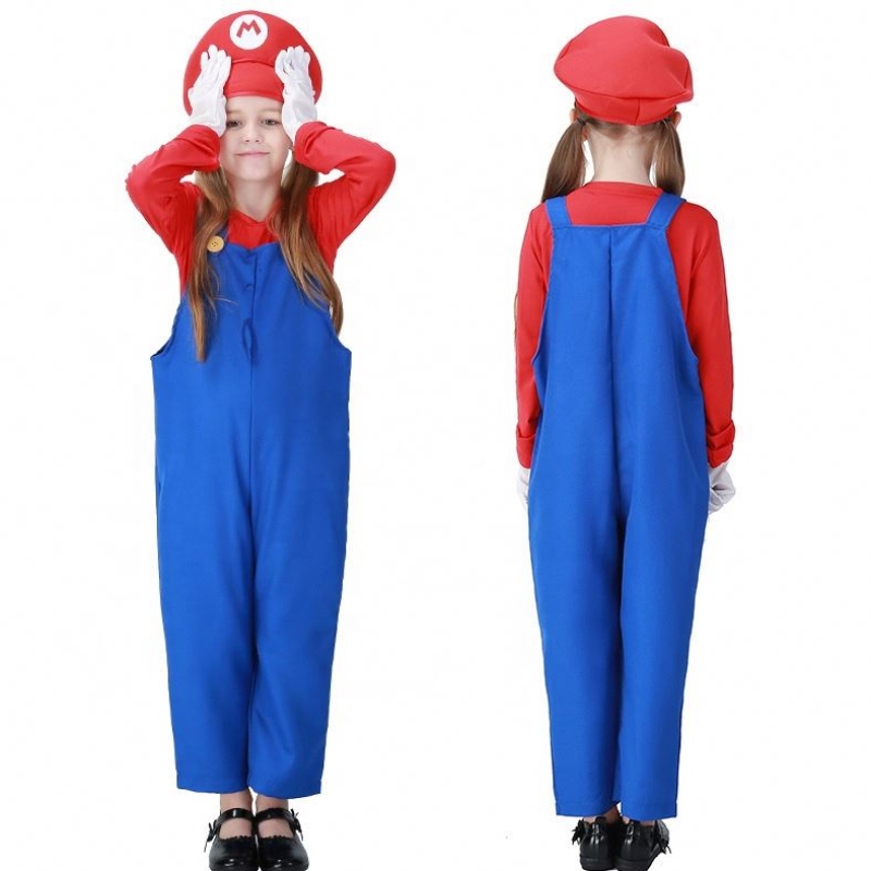 Hot Halloween cosplay Louis Game Stage Costys Instalatér Mockings dítě super mario bros kostýmy