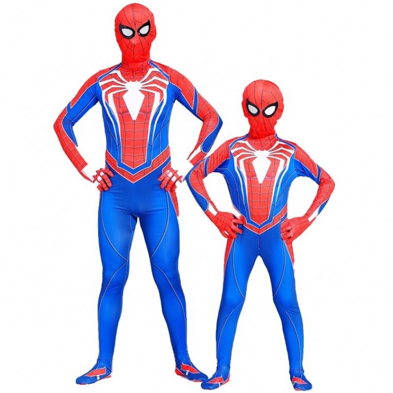 Nejlepší cena Black&red kombinéza Kids&adults TV&movie superhrdina Halloween cosplay továrnana zásobování úžasné kostýmy Spiderman