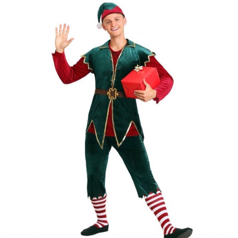 Nový dospělý vánoční večírek elf kostým