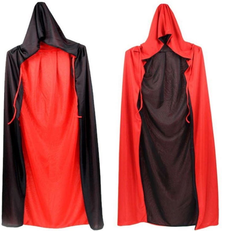 Velkoobchodní plášť kapuce kabát kabát Wicca Robe středověký plášť šátek upír Halloween party čarodějnice čarodějnice čarodějnice kostýmy