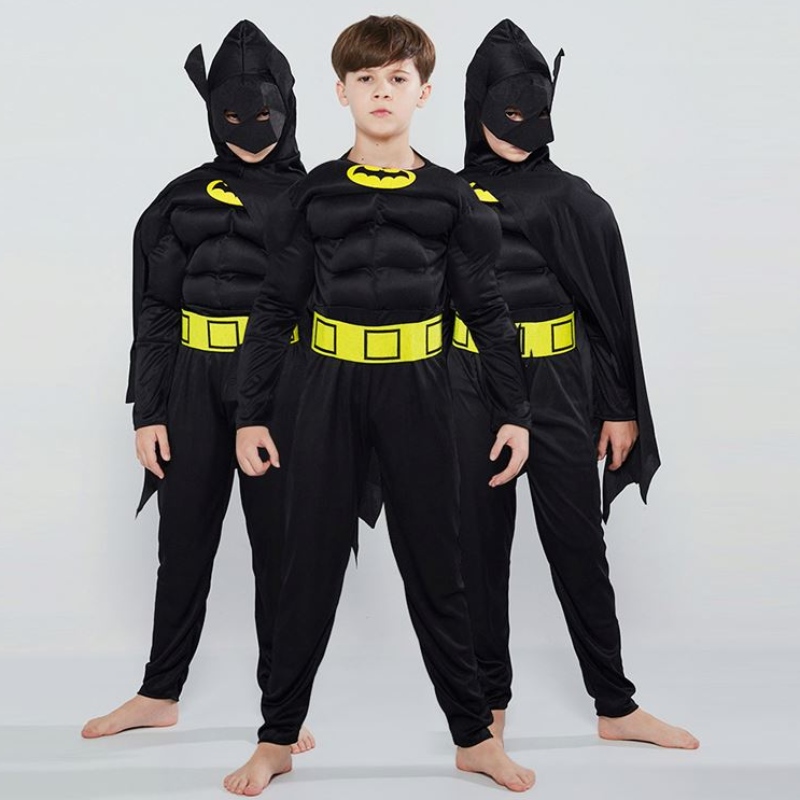 Svalové oblečení pro chlapce flash kostýmy fantasy oblékání kombinézy Kids Movie Carnival Party Halloween Christmas Party Cos Suits