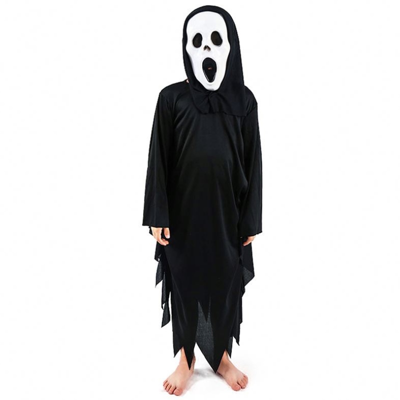 Halloween Scary Cosplay Suit Boys Creepy Phantom se oblékat duch kostým Halloween HCVM-003