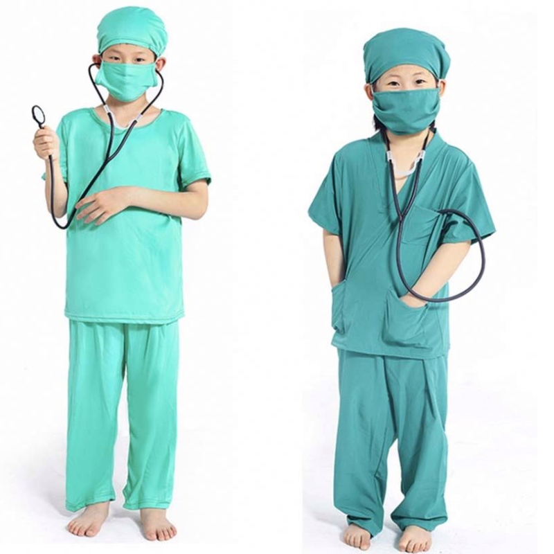 Téma Maškaráda SHORE Role Play Professional Doctor Nurse Child Doctor Costume HCBC-004