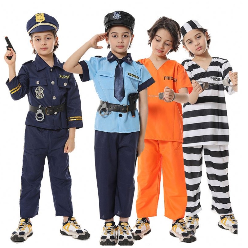 Halloween oblékat policista předstírat hraní sada dětských policejních kostýmů pro chlapce HCBC-005