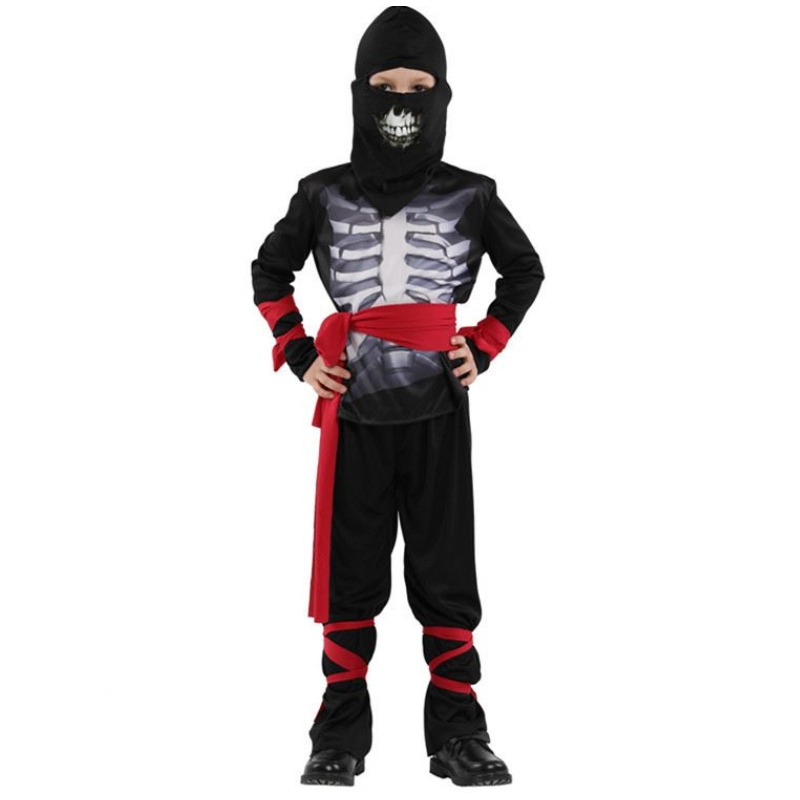 Halloweenský dětský kostým kostým kostým Cosplay Skeletonninja kostým