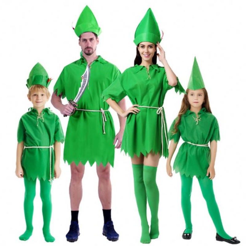 Halloween kostým cosplay tematické párty hrající kostým rodičů-dítě Peter Pan