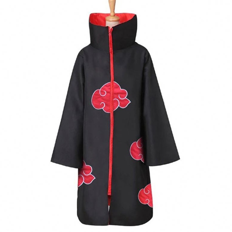 Cosplay set anime akatsukiuchiha itachi kostým Halloween vánoční večírek Sasuke Clothing Cloak Cape Adult Kids Cosplay