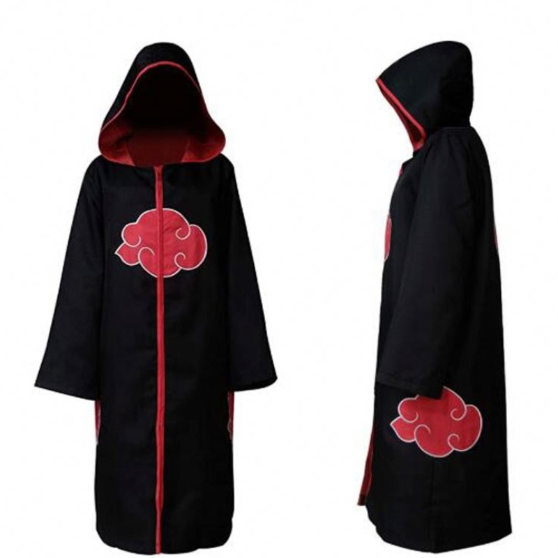 Cosplay set anime akatsukiuchiha itachi kostým Halloween vánoční večírek Sasuke Clothing Cloak Cape Adult Kids Cosplay