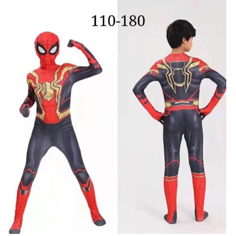 Superhrdinový kostým kombinézu pro děti Halloween cosplay kombinéza 3D styl dospělý Spiderman Suit cosplay contaime