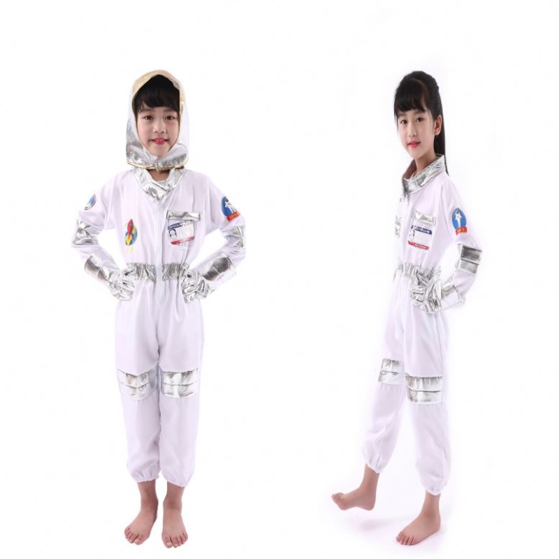 Hra astronaut cosplay kostým halloween kostým helloween karneval cosplay plné dresinční míč děti raketový kosmický oblek