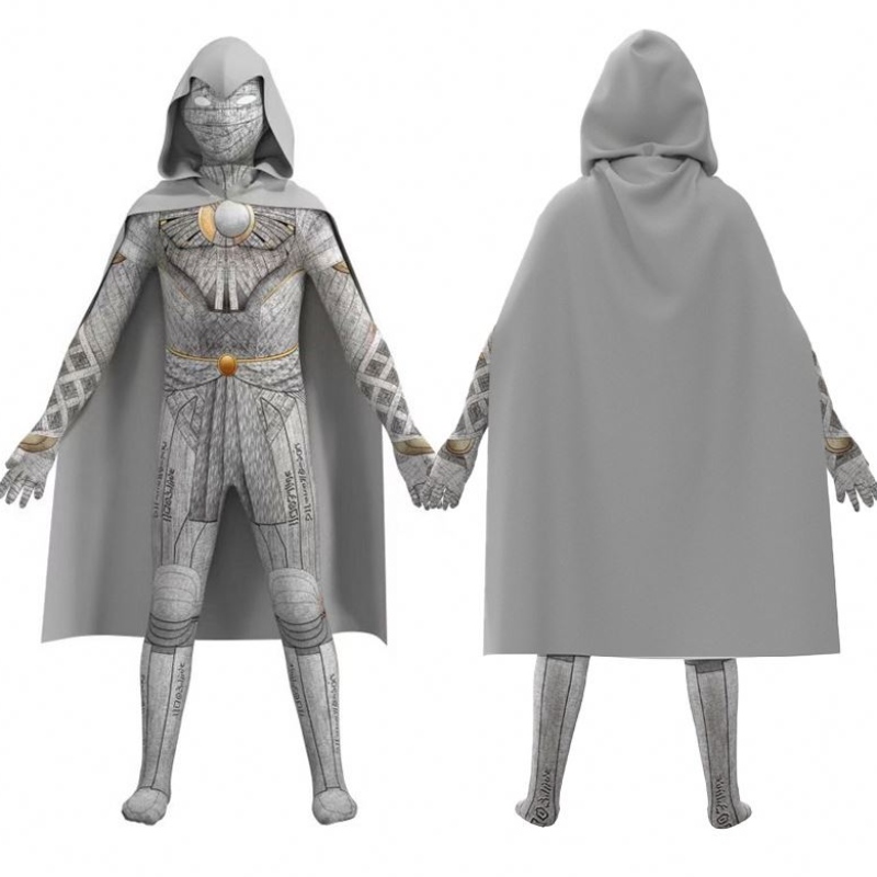 Moon Marc Spector Cosplay Cosplay Adult Men Halloween Knight Costumes kombinéza s kapucí superhrdiny cosplay outfit