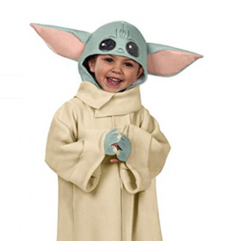 Baby Yoda cosplay kostým Yoda War Anime Kids Coverall