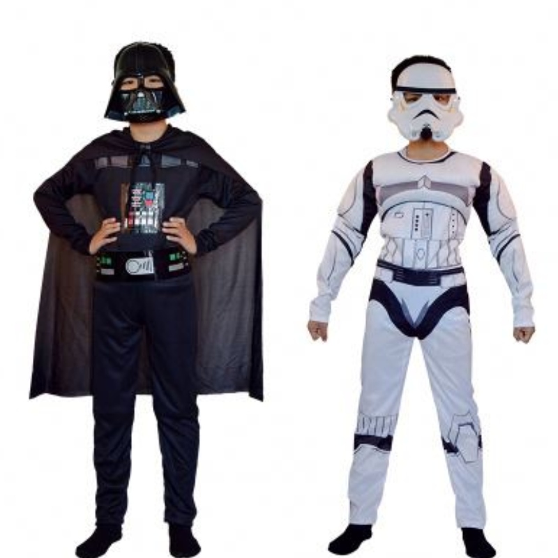Windranger, Dětská kompletní sada obleku s maskou, Kostým bouřkového vojáka cosplay Darth Vader
