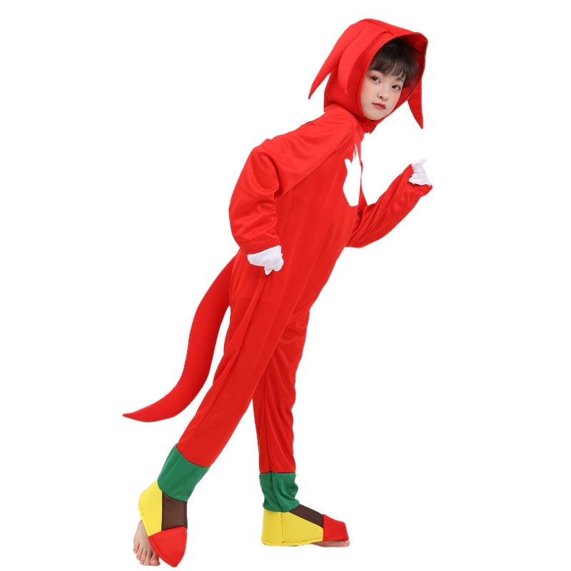 Děti jevištní kostýmy Red Sonic Halloween kostým pro děti