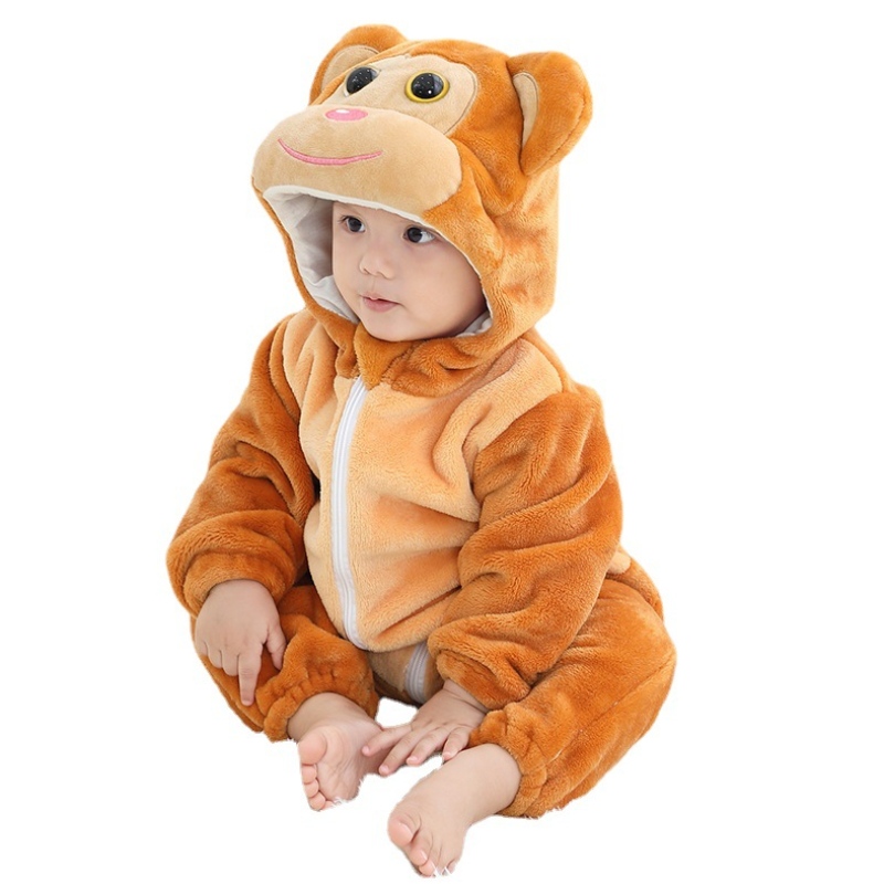 Oděvy Kojence 100% bavlněné zvíře roztomilé panda chlapec baby baby rompers animal animal baby děti \\ 'jednodílné rompery
