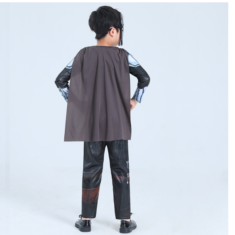 Mandalorian Costume Kids Kids Velikosti mládeže se oblékat cosplay Halloween