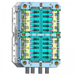 Plastová injekční plíseň a více plísní