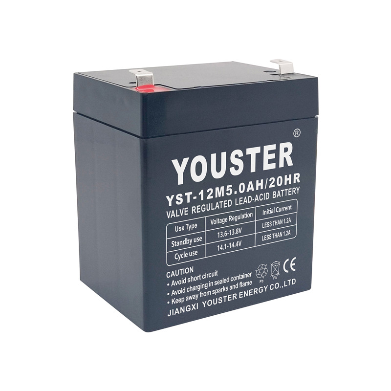 Youster Long Life AGM Zapečetěná olova-kyselina UPS Battery 12V 5AH záložní baterie