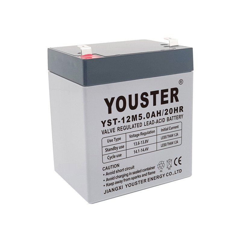 Youster Long Life AGM Zapečetěná olova-kyselina UPS Battery 12V 5AH záložní baterie