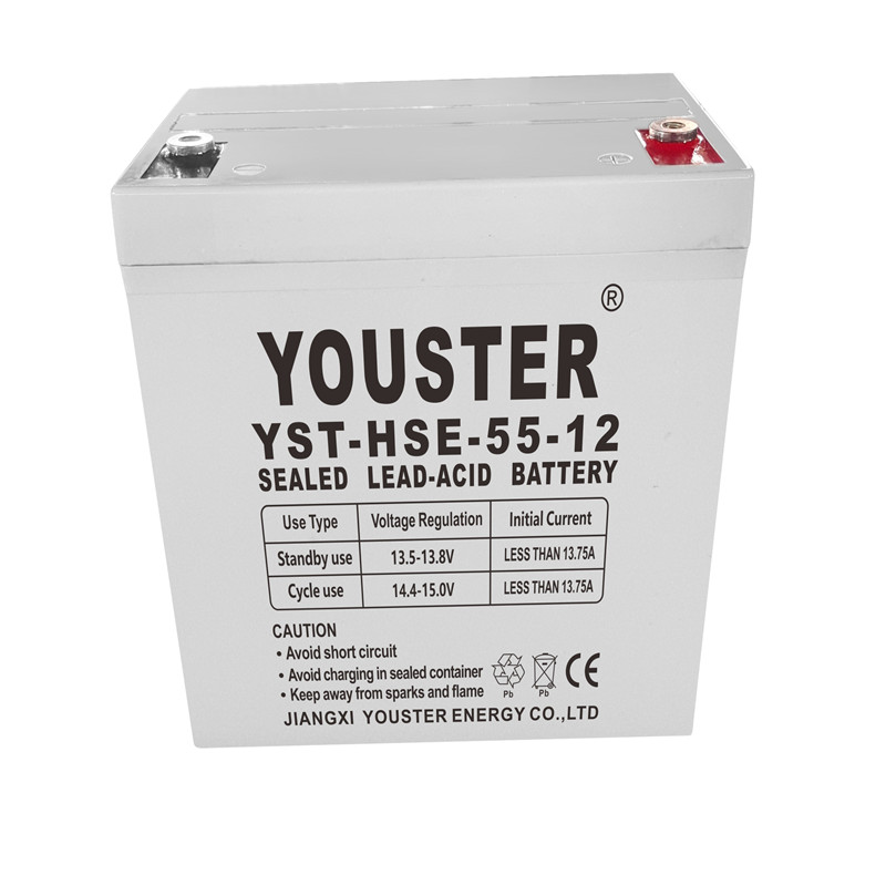 Olověná kyselá baterie Produkce hlubokého cyklu AGM 12V55AH Batteries 12V 55AH Skladovací baterie
