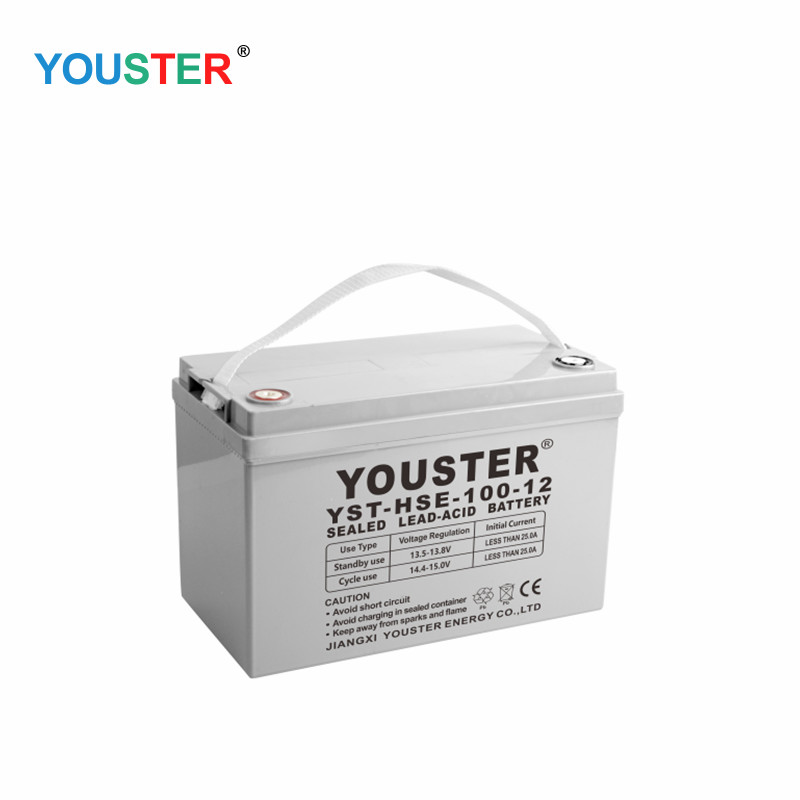 Youster AGM Deep Cycle Gel Lead Acid Inverter 12V200AH Storage Gel Solar Battery pro domácí použití