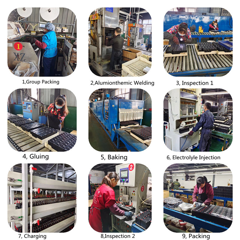 Vlastnosti bateriových výrobků