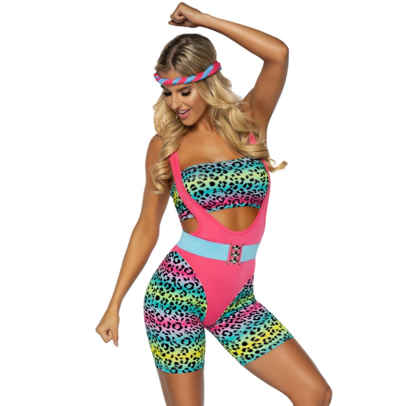 CARDIO CUTIE COSTUME osmdesátých let