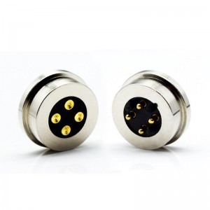 2pin/3pin/4pin/5pin/6pin Magnetický samec/female pogo pin konektor pro LED