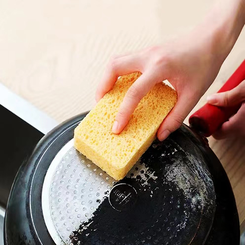 Mikrovláknová houba kuchyňské čištění přírodní čištění sisal lufa kuchyňský peeling celulózová houba