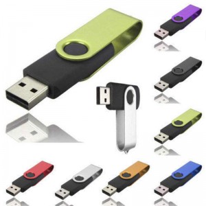 Nový příchod USB Pen Drive 4GB 8 Gb 16 Gb 32 Gb Barevný otočný U disk Malý USB Flash disk