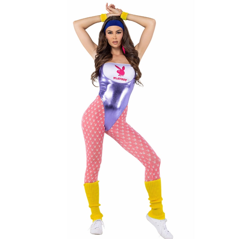 PLAYBOY 80S FITNESS COSTUME