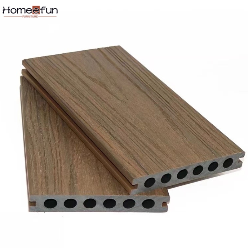 2022 Moderní horká vodotěsná dřevěná plastová kompozitní venkovní terasa Snadná instalace Wpc Decking Floor Panel Produkt